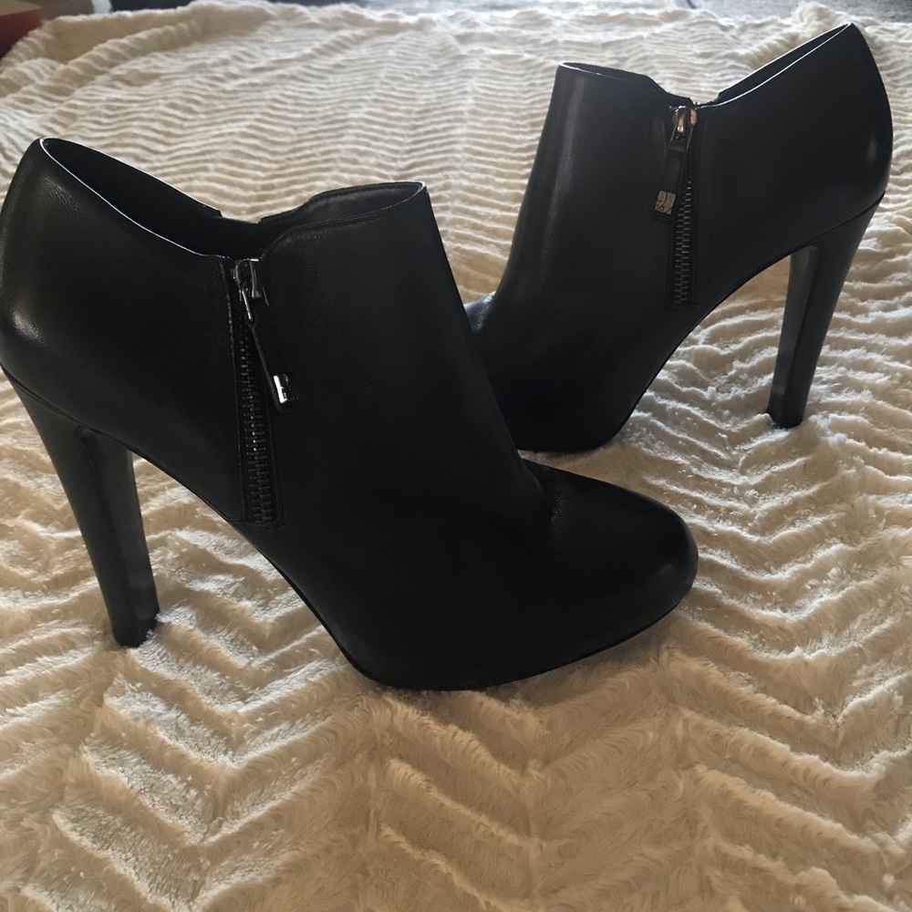 Nine West Black Stiletto Booties